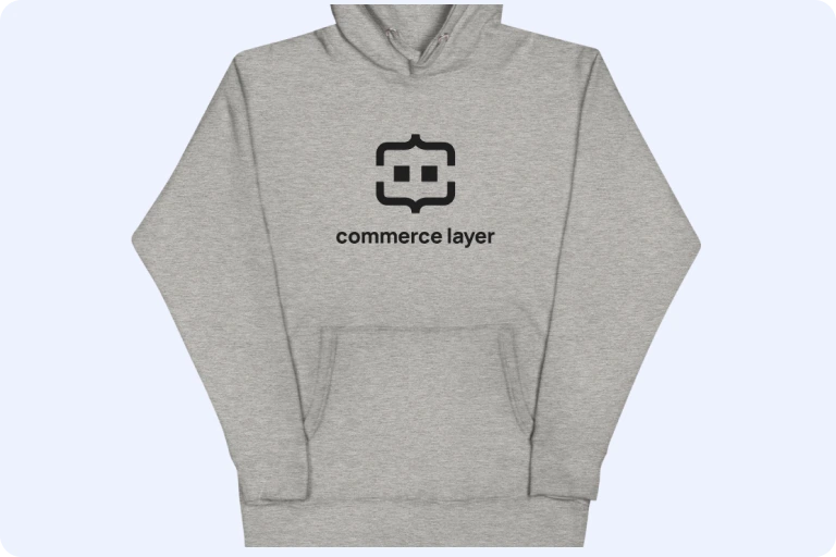 The gray men hoodie
